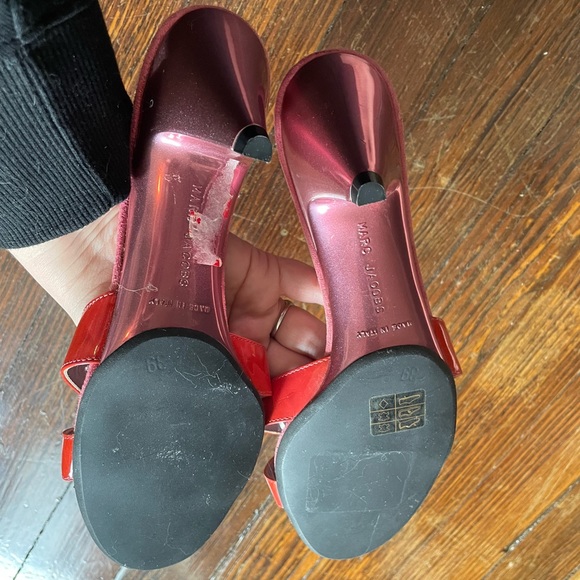 Marc Jacobs vintage pink patent and suede mules size 39 🌸💕 - Picture 4 of 6